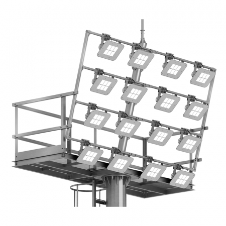 Мачты и опоры освещения для катков и хоккейных кортов